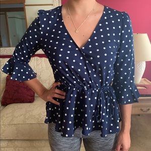 Blooming Jelly Chiffon blouse size small